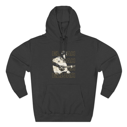 Elijah Guitar Hoodie — Vintage Acoustic Music Pullover